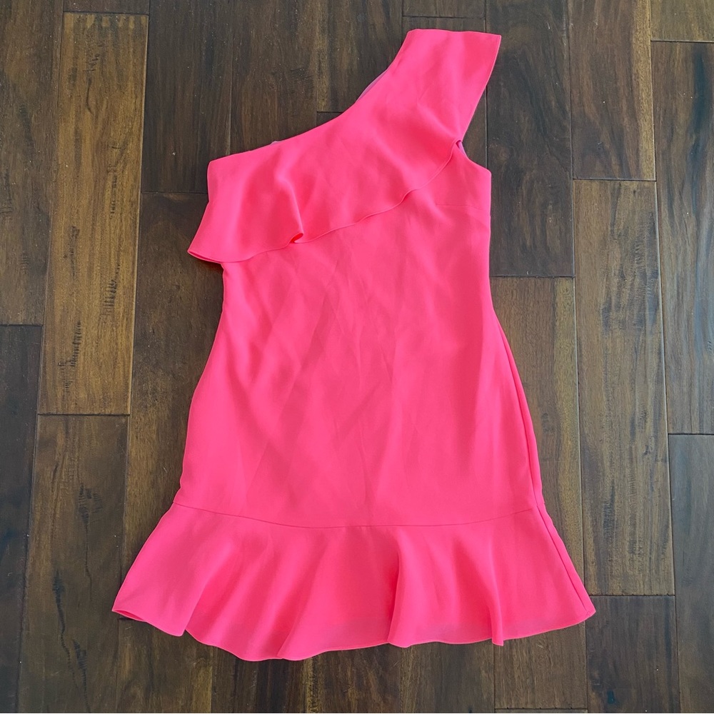 Sail to Sable One Shoulder Dress